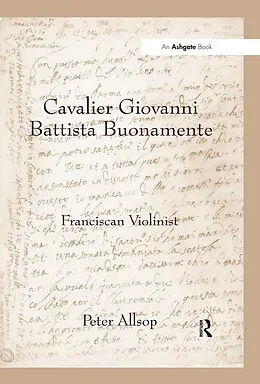 E-Book (pdf) Cavalier Giovanni Battista Buonamente von Peter Allsop