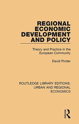 E-Book (pdf) Regional Economic Development and Policy von David Pinder