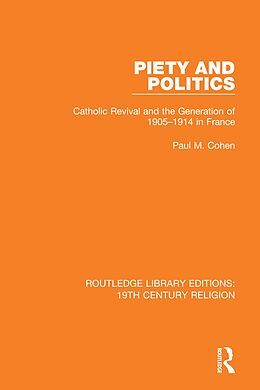 eBook (epub) Piety and Politics de Paul M. Cohen