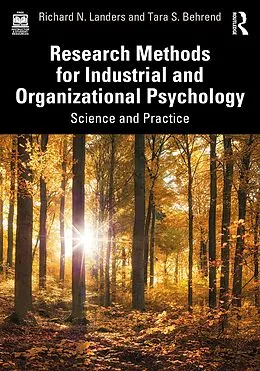 E-Book (pdf) Research Methods for Industrial and Organizational Psychology von Richard N. Landers, Tara S. Behrend