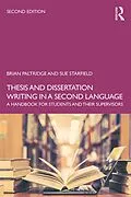 PDF Thesis and Dissertation Writing in a Second Language von Brian Paltridge, Sue Starfield