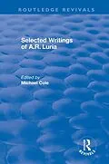 E-Book (epub) Selected Writings of A.R. Luria von Michael Cole