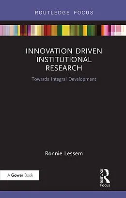 E-Book (pdf) Innovation Driven Institutional Research von Ronnie Lessem