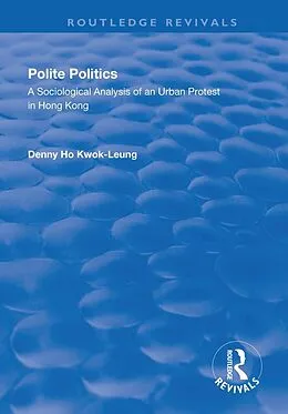 E-Book (pdf) Polite Politics von Denny Ho Kwok-Leung