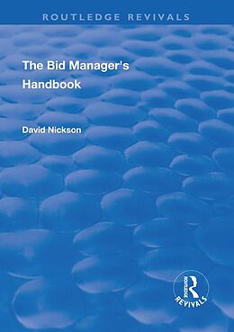 E-Book (pdf) The Bid Manager's Handbook von David Nickson