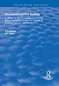 E-Book (pdf) Decentralised Pay Setting von K. A. Bender, R. F. Elliott