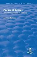 E-Book (epub) Poetics of Critique von Andrew W. Hass