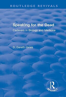 E-Book (epub) Speaking for the Dead von D. Gareth Jones