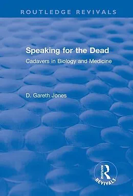 PDF Speaking for the Dead von D. Gareth Jones