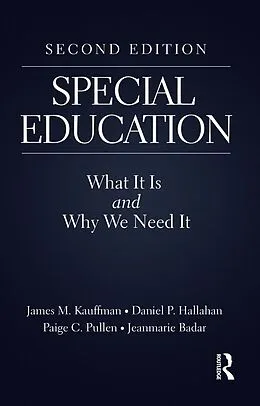E-Book (pdf) Special Education von James M. Kauffman, Daniel P. Hallahan, Paige C. Pullen