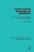 E-Book (epub) Joint Stock Banking in Germany von P Barrett Whale