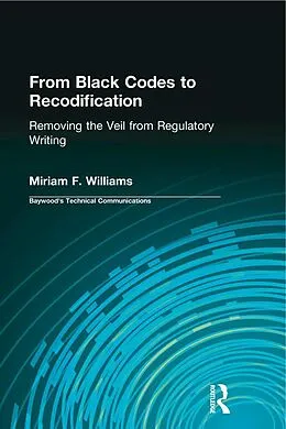 E-Book (epub) From Black Codes to Recodification von Miriam Williams