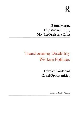 E-Book (epub) Transforming Disability Welfare Policies von Christopher Prinz