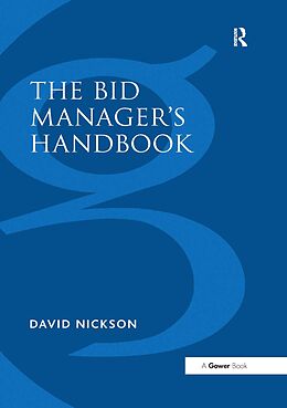 E-Book (epub) The Bid Manager's Handbook von David Nickson