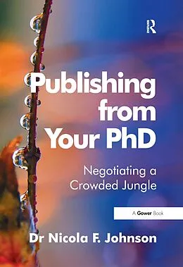 E-Book (epub) Publishing from Your PhD von Nicola F. Johnson