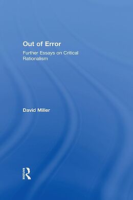 E-Book (pdf) Out of Error von David Miller