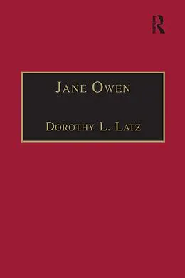 E-Book (epub) Jane Owen von Dorothy L. Latz