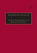 E-Book (epub) Interpreting Statutes von D. Neil Maccormick, Robert S. Summers