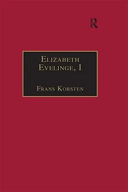 E-Book (pdf) Elizabeth Evelinge, I von Frans Korsten