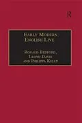 E-Book (epub) Early Modern English Lives von Ronald Bedford, Lloyd Davis, Philippa Kelly