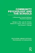 E-Book (pdf) Community Psychology and the Schools von George J. Allen, Jack M. Chinsky, Stephen W. Larcen