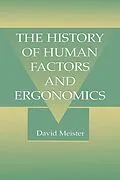 ePUB The History of Human Factors and Ergonomics von David Meister