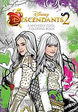 Couverture cartonnée Descendants 2: A Wickedly Cool Coloring Book de Disney Books