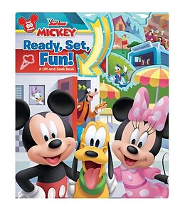 Pappband, unzerreissbar Mickey: Ready, Set, Fun! von Disney Books