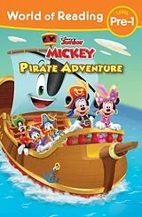 Kartonierter Einband Mickey Mouse Funhouse: World of Reading: Pirate Adventure von Disney Books