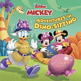 Couverture cartonnée Mickey Mouse Funhouse: Adventures in Dino-Sitting de Disney Books