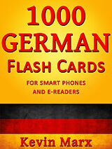 eBook (epub) 1000 German Flash Cards de Kevin Marx