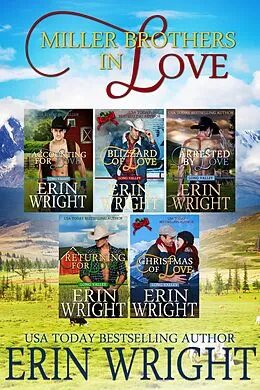 E-Book (epub) Miller Brothers in Love: A Long Valley Romance Boxset - Books 1 - 5 von Erin Wright