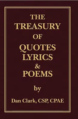 E-Book (epub) Treasury of Quotes, Lyrics & Poems von Dan Clark