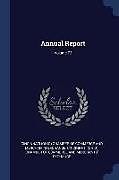Couverture cartonnée Annual Report; Volume 72 de 