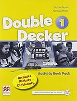 Kartonierter Einband Double Decker 1. Activity Book von Nicole Taylor, Michael Watts