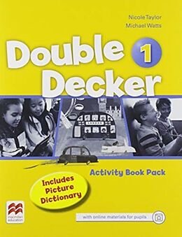 Couverture cartonnée Double Decker 1. Activity Book de Nicole Taylor, Michael Watts