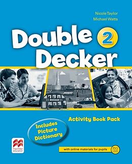 Kartonierter Einband Double Decker 2. Activity Book von Nicole Taylor, Michael Watts