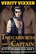 E-Book (epub) Two Cabin Boys and a Captain (Lust On The High Seas, #7) von Verity Vixxen
