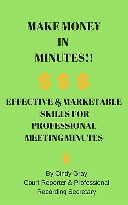 E-Book (epub) Make Money in Minutes von Cindy Gray
