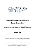 E-Book (epub) Scaling Social Impact of Dutch Social Enterprises - An empirical Analysis of the SCALERS Model von Patrick Layer