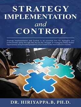 E-Book (epub) Strategy Implementation and Control von Hiriyappa B