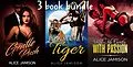 E-Book (epub) Gentle Push, Her Secret Tiger, Kill Me Gently With Passion 3 Book Bundle von Alice Jamison