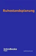 E-Book (epub) Ruhestandsplanung von IntroBooks Team