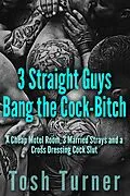 E-Book (epub) 3 Straight Guys Bang the Cock-Bitch: A Cheap Motel Room, 3 Married Strays and a Cross Dressing Cock Slut von Tosh Turner
