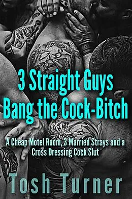 E-Book (epub) 3 Straight Guys Bang the Cock-Bitch: A Cheap Motel Room, 3 Married Strays and a Cross Dressing Cock Slut von Tosh Turner