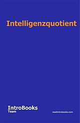 E-Book (epub) Intelligenzquotient von IntroBooks Team