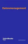 E-Book (epub) Datenmanagement von IntroBooks Team