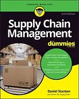 Kartonierter Einband Supply Chain Management For Dummies von Daniel Stanton