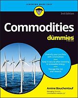 Couverture cartonnée Commodities For Dummies de Bouchentouf Amine