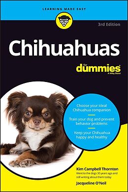 eBook (pdf) Chihuahuas For Dummies de Kim Campbell Thornton, Jacqueline O'Neil